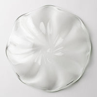 琉球ガラス工房 glass32 うず皿(クリア) 琉球ガラス工房glass32 琉球ガラス