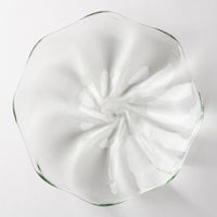 琉球ガラス工房 glass32 うず皿(クリア) 琉球ガラス工房glass32 琉球ガラス