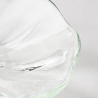 琉球ガラス工房 glass32 うず小皿(クリア) 琉球ガラス工房glass32 琉球ガラス