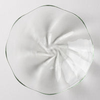 琉球ガラス工房 glass32 うず小皿(クリア) 琉球ガラス工房glass32 琉球ガラス