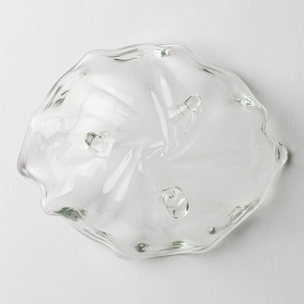 琉球ガラス工房 glass32 足付うず小鉢 琉球ガラス工房glass32 琉球ガラス