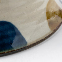 やちむん 陶眞窯 4寸マカイ 染付 ドット(ゴスアメ) やちむん 陶眞窯 やちむん