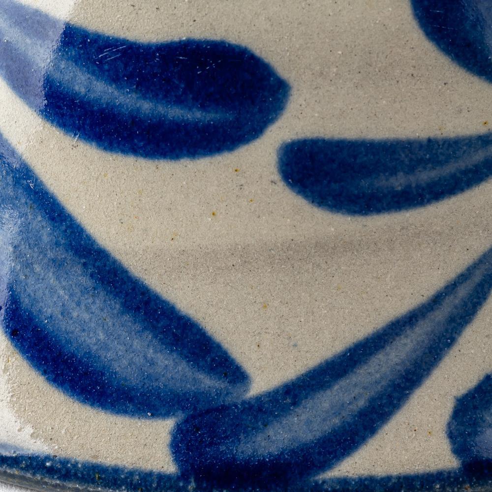 やちむん 陶眞窯 4寸マカイ 染付 コバルト唐草 やちむん 陶眞窯 やちむん