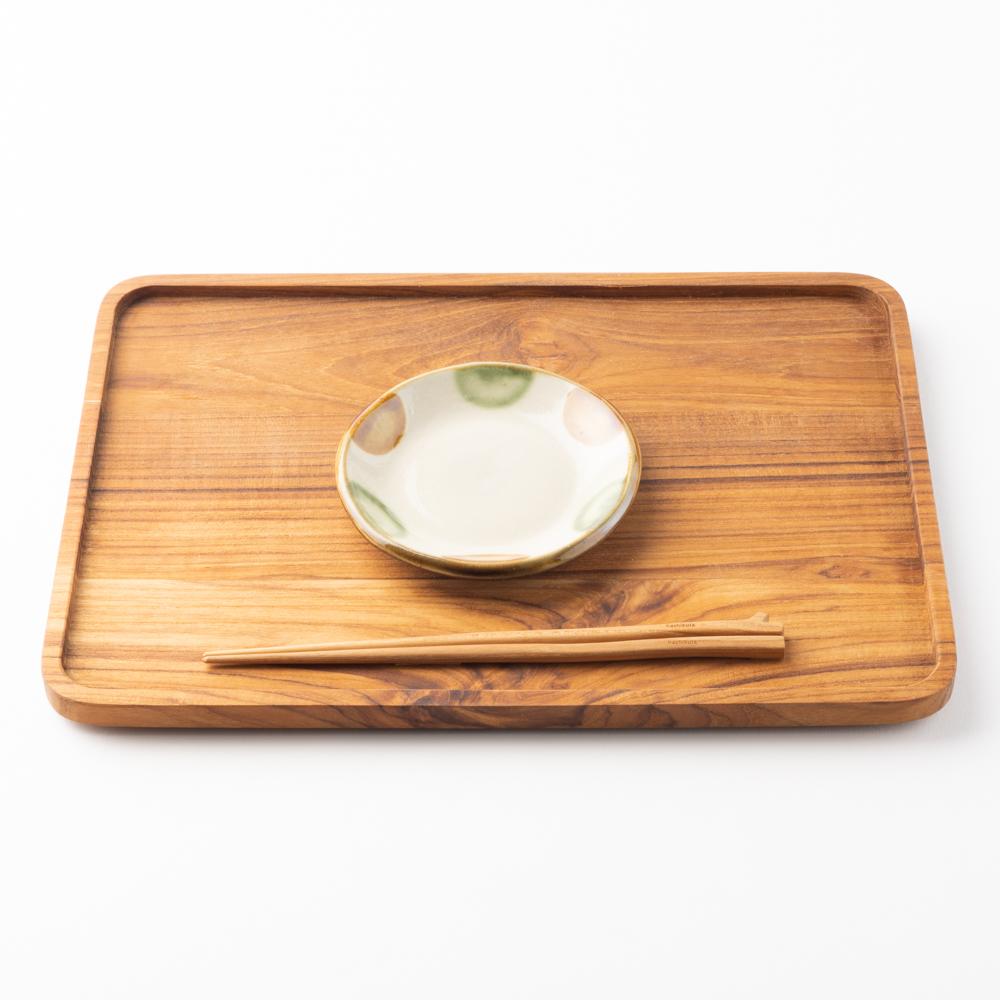 やちむん 陶眞窯 4寸プレート 染付 ドット(アメオリベ) やちむん 陶眞窯 やちむん