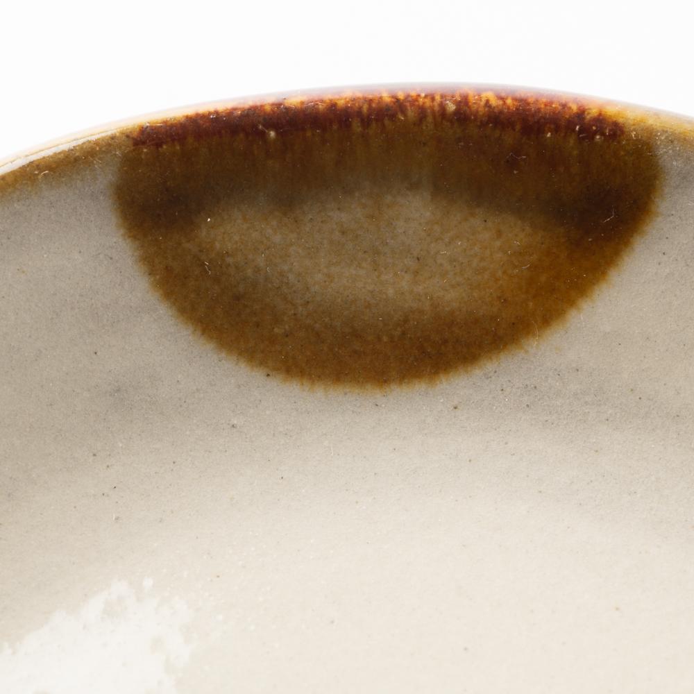 やちむん 陶眞窯 4寸プレート 染付 ドット(ゴスアメ) やちむん 陶眞窯 やちむん