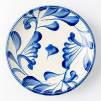 やちむん 陶眞窯 5寸皿 染付 コバルト唐草 やちむん 陶眞窯 やちむん