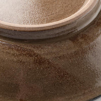 やちむん 陶眞窯 7寸皿 赤絵ブーゲンビレア やちむん 陶眞窯 やちむん