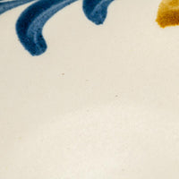 やちむん 陶眞窯 7寸皿 染付 デイゴ唐草 やちむん 陶眞窯 やちむん