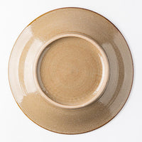 やちむん 陶眞窯 7寸皿 染付 ゴスアメ唐草 やちむん 陶眞窯 やちむん