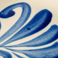 やちむん 陶眞窯 長角皿(サンマ皿) 染付 コバルト唐草 やちむん 陶眞窯 やちむん