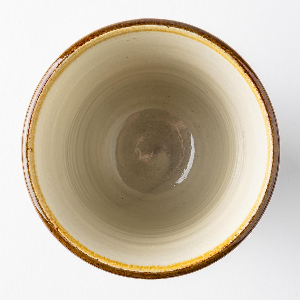 やちむん 陶眞窯 フリーカップ 染付 デイゴ唐草 やちむん 陶眞窯 やちむん