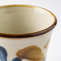 やちむん 陶眞窯 フリーカップ 染付 デイゴ唐草 やちむん 陶眞窯 やちむん