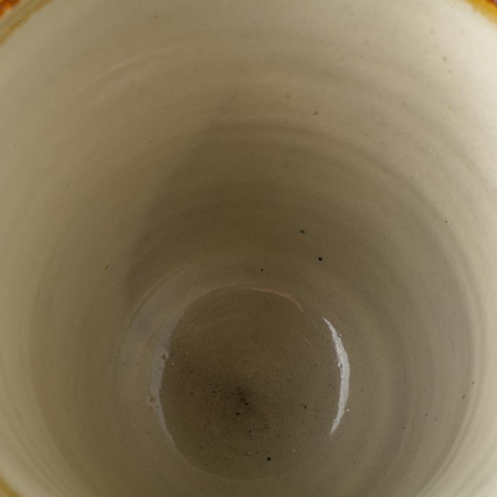 やちむん 陶眞窯 フリーカップ 染付 ゴスアメ唐草 やちむん 陶眞窯 やちむん