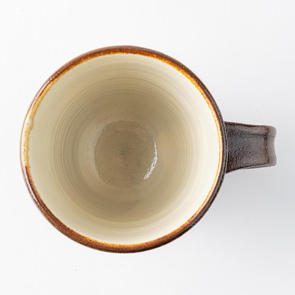 やちむん 陶眞窯 マグカップ 白いっちん やちむん 陶眞窯 やちむん