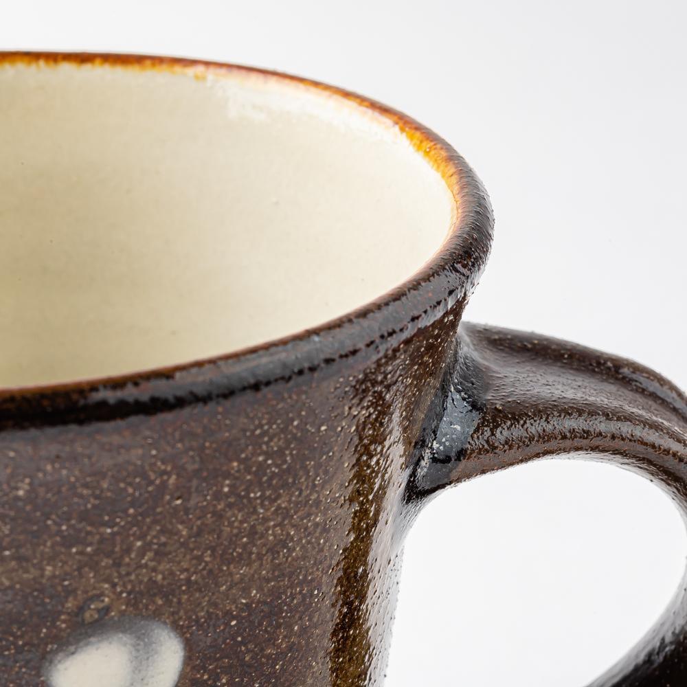 やちむん 陶眞窯 マグカップ 白いっちん やちむん 陶眞窯 やちむん