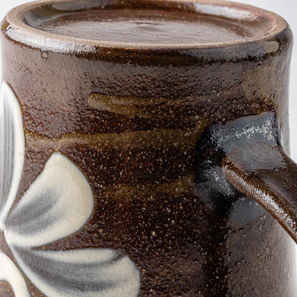 やちむん 陶眞窯 マグカップ 白いっちん やちむん 陶眞窯 やちむん