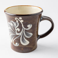 やちむん 陶眞窯 マグカップ 白いっちん やちむん 陶眞窯 やちむん