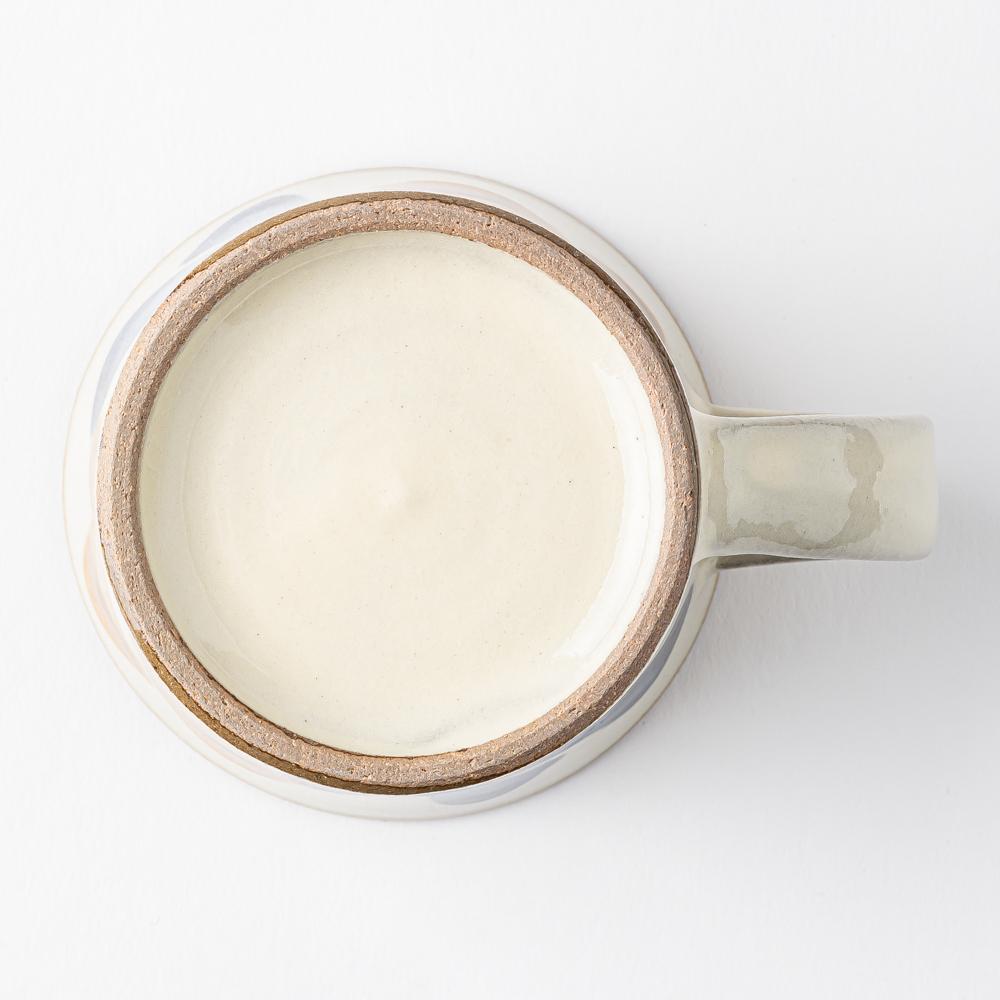 やちむん 陶眞窯 マグカップ 染付 デイゴ唐草 やちむん 陶眞窯 やちむん