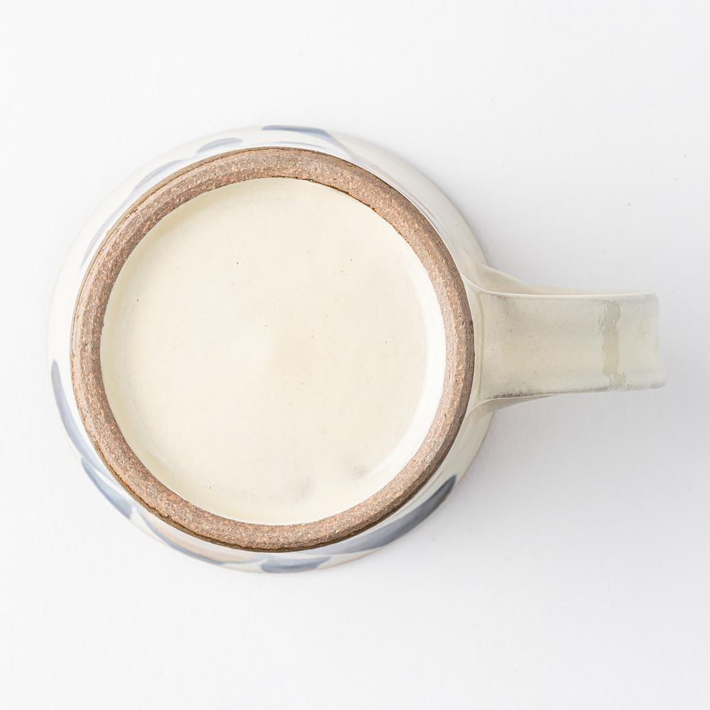 やちむん 陶眞窯 マグカップ 染付 ゴスアメ唐草 やちむん 陶眞窯 やちむん