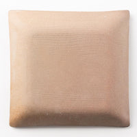 やちむん 陶眞窯 四角皿(15cm) ゴスアメ唐草 やちむん 陶眞窯 やちむん