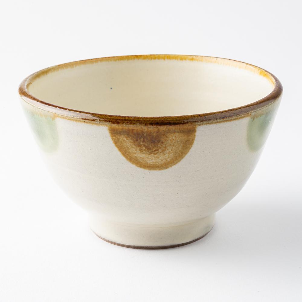 やちむん 陶眞窯 汁マカイ 染付 ドット(アメオリベ) やちむん 陶眞窯 やちむん