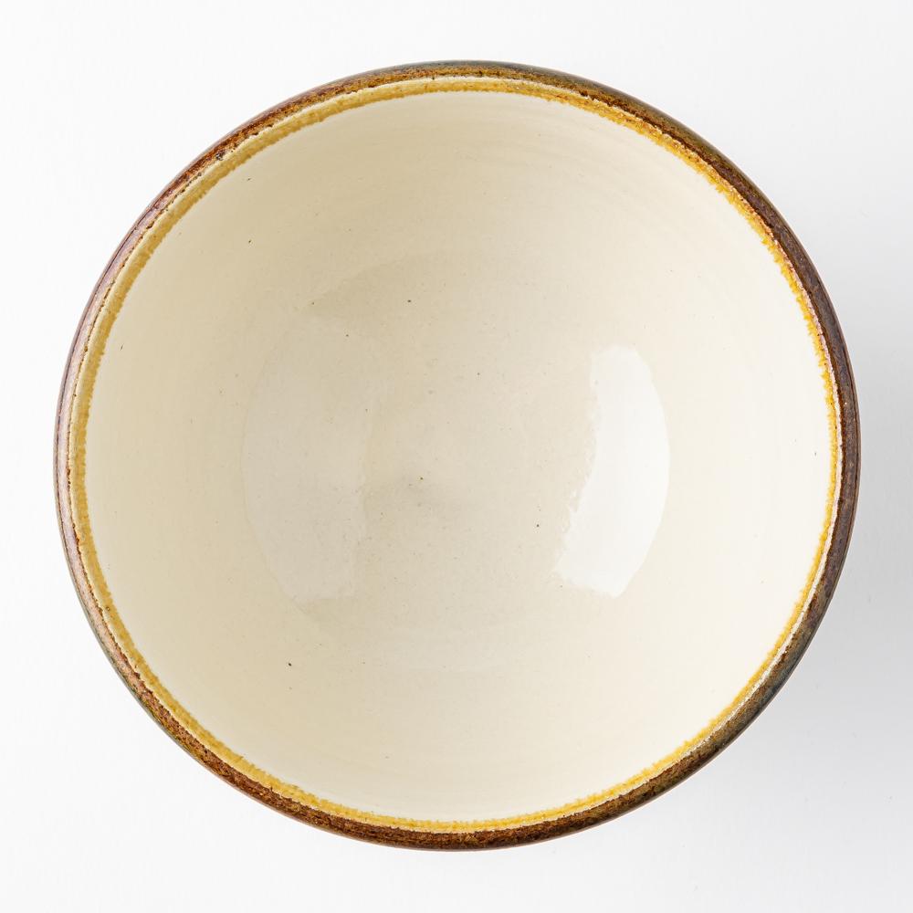 やちむん 陶眞窯 汁マカイ 染付 ドット(ゴスアメ) やちむん 陶眞窯 やちむん