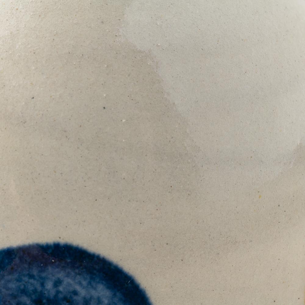 やちむん 陶眞窯 汁マカイ 染付 ドット(ゴスアメ) やちむん 陶眞窯 やちむん