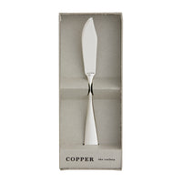 COPPER the cutlery 銅製バターナイフ(シルバーミラー) COPPER the cutlery 金工もの