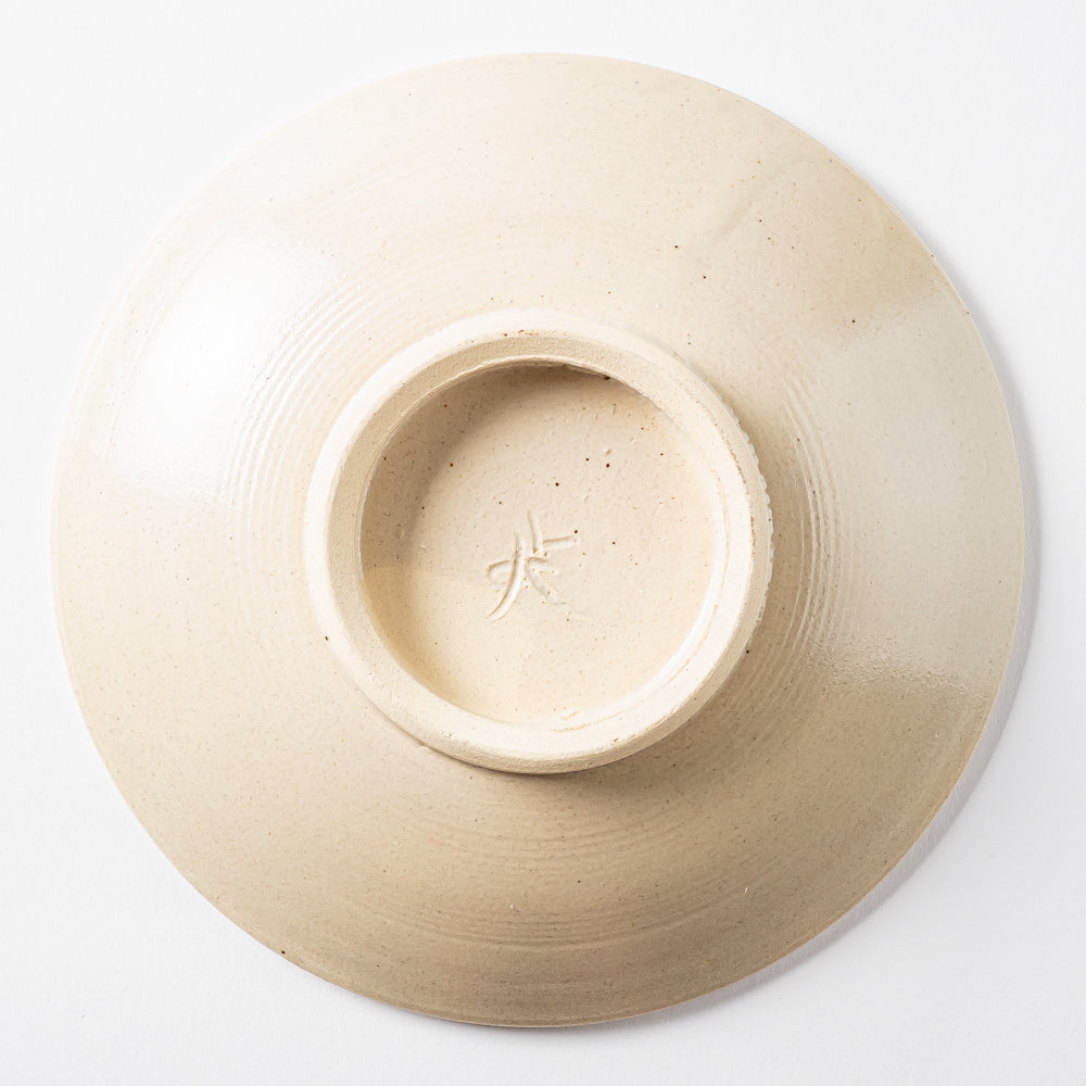 やちむん工房与那嶺 小皿3点セット やちむん工房 與那嶺 唐草染付 5寸皿 パステルシリーズ(ピンク
