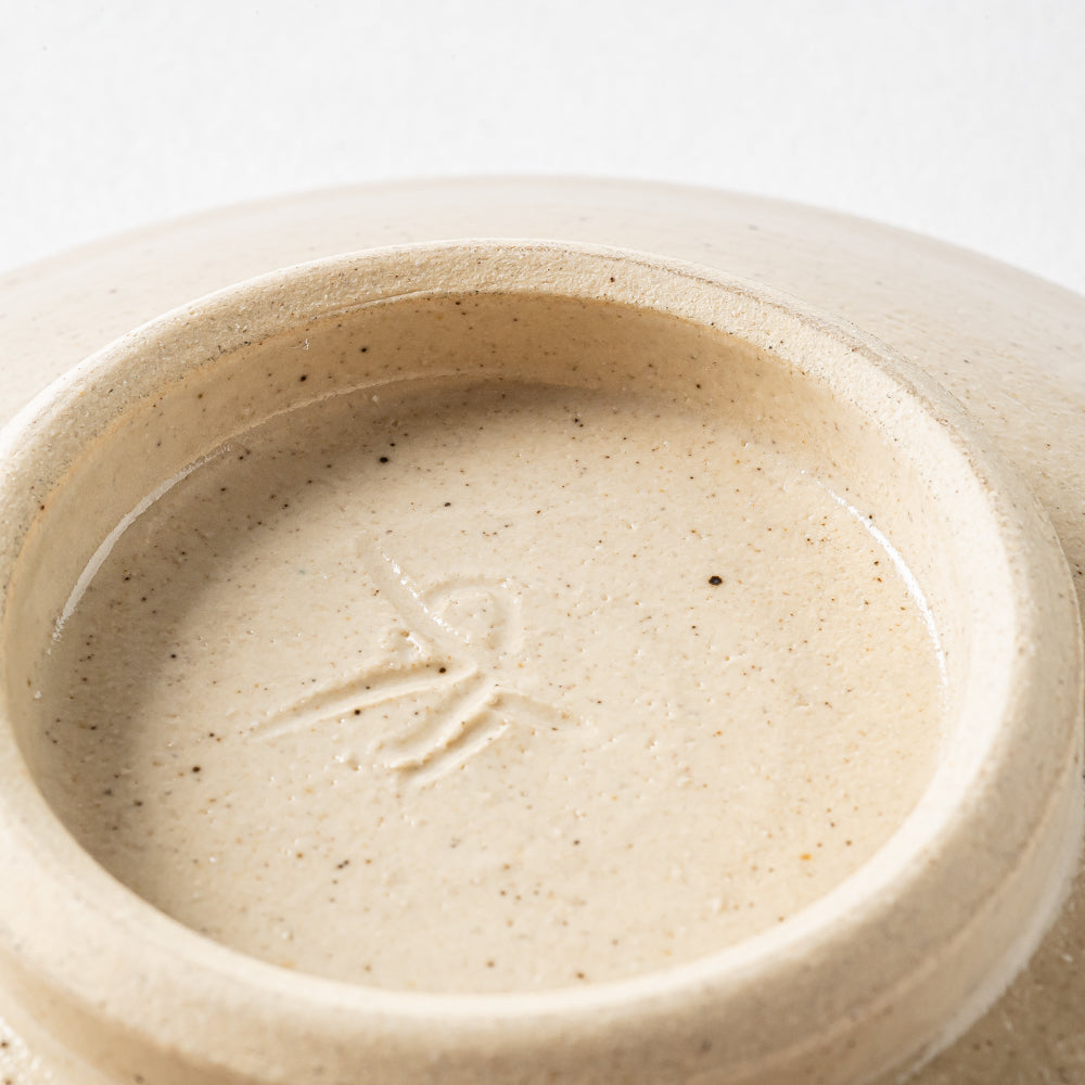 やちむん工房 與那嶺 唐草染付 4寸皿 パステルシリーズ(水色) やちむん工房 與那嶺 やちむん