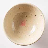 やちむん工房 與那嶺 唐草染付 4寸マカイ パステルシリーズ(ピンク) やちむん工房 與那嶺 やちむん