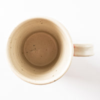 やちむん工房 與那嶺 唐草染付 マグカップ パステルシリーズ(ピンク) やちむん工房 與那嶺 やちむん