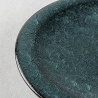 陶房薄氷 水泡氷裂貫入釉 17cmリム皿 陶房薄氷 作家 川合太一 陶磁器作家もの