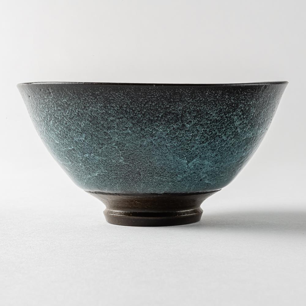 陶房薄氷 水泡氷裂貫入釉 茶碗(小) 陶房薄氷 作家 川合太一 陶磁器作家もの