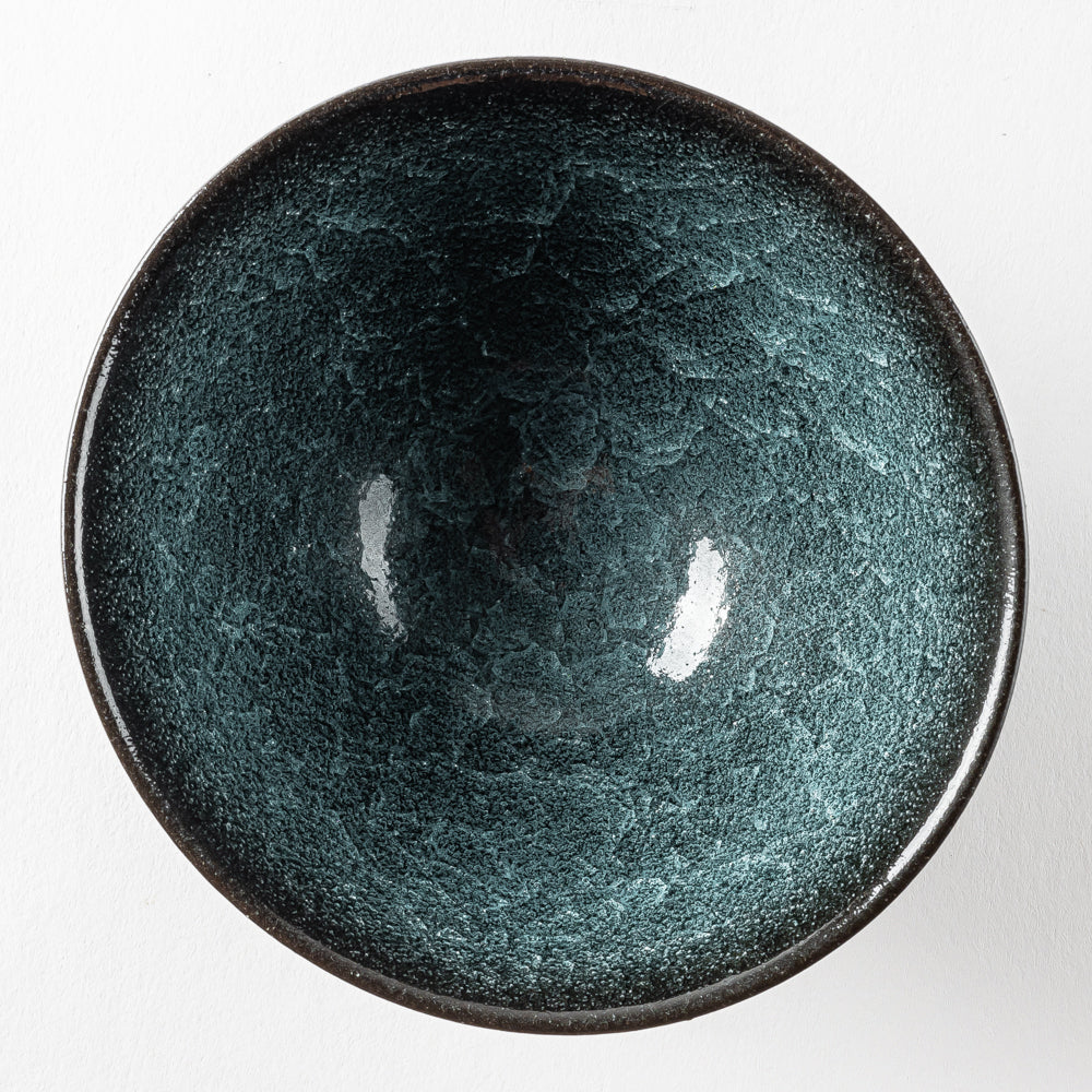 陶房薄氷 水泡氷裂貫入釉 茶碗(小) 陶房薄氷 作家 川合太一 陶磁器作家もの