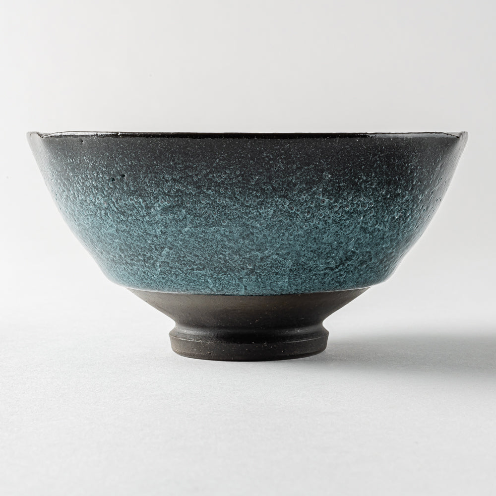 陶房薄氷 水泡氷裂貫入釉 茶碗(大) 陶房薄氷 作家 川合太一 陶磁器作家もの