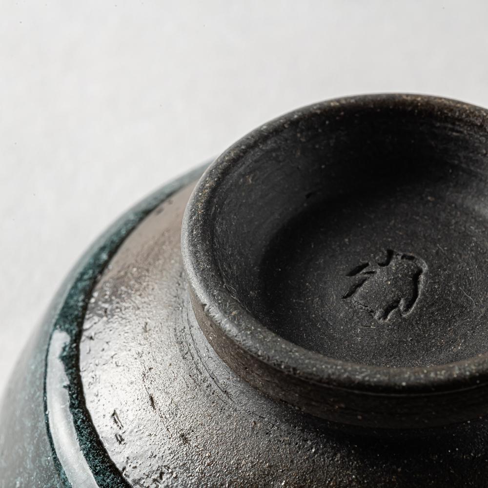 陶房薄氷 水泡氷裂貫入釉 ぐいのみ 陶房薄氷 作家 川合太一 陶磁器作家もの