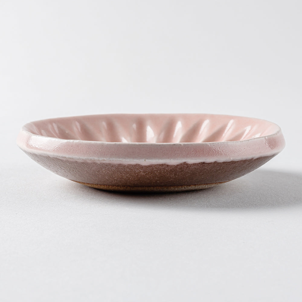 雅峰窯 鎬・豆皿(ピンク) ¥1,100 大人の焼き物