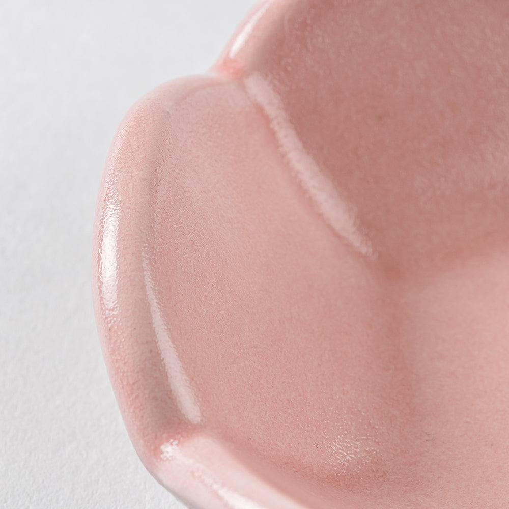 雅峰窯 梅小鉢( S )(ピンク) 丹波焼 雅峰窯 丹波焼