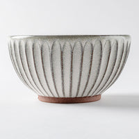 雅峰窯 鎬・碗( S )(内ターコイズブルー、外白) 丹波焼 雅峰窯 丹波焼