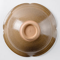 雅峰窯 花形鉢(ターコイズブルー) 丹波焼 雅峰窯 丹波焼