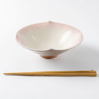 雅峰窯 花形鉢(ピンク) 丹波焼 雅峰窯 丹波焼