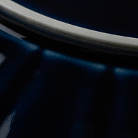 カネコ小兵製陶所 ぎやまん陶 茄子紺ブルー 七寸皿 美濃焼 カネコ小兵製陶所 美濃焼