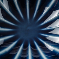 カネコ小兵製陶所 ぎやまん陶 茄子紺ブルー 高台珍味 美濃焼 カネコ小兵製陶所 美濃焼