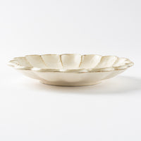 カネコ小兵製陶所 リンカ 白練 21プレート 美濃焼 カネコ小兵製陶所 美濃焼