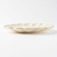 カネコ小兵製陶所 リンカ 白練 24プレート 美濃焼 カネコ小兵製陶所 美濃焼