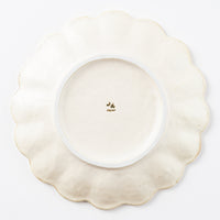 カネコ小兵製陶所 リンカ 白練 24プレート 美濃焼 カネコ小兵製陶所 美濃焼