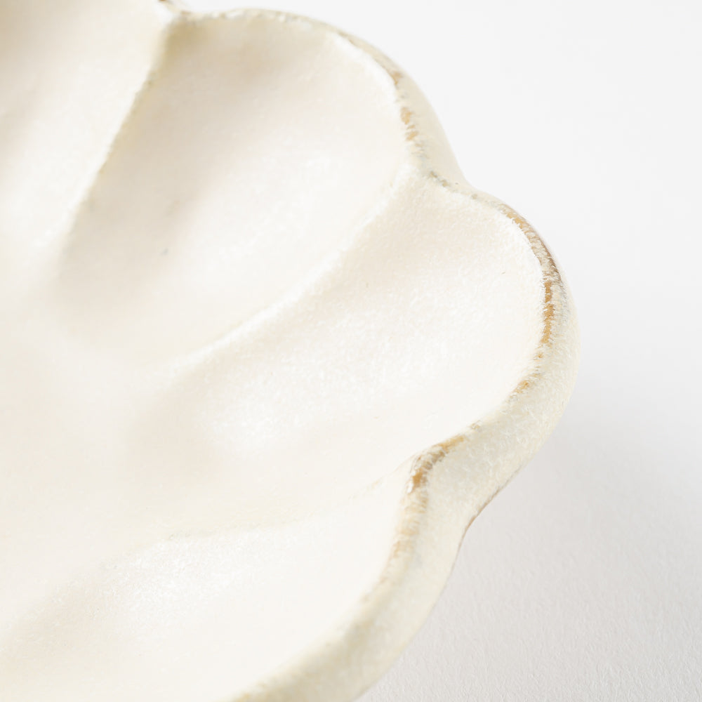 カネコ小兵製陶所 リンカ 白練 18オーバルプレート 美濃焼 カネコ小兵製陶所 美濃焼