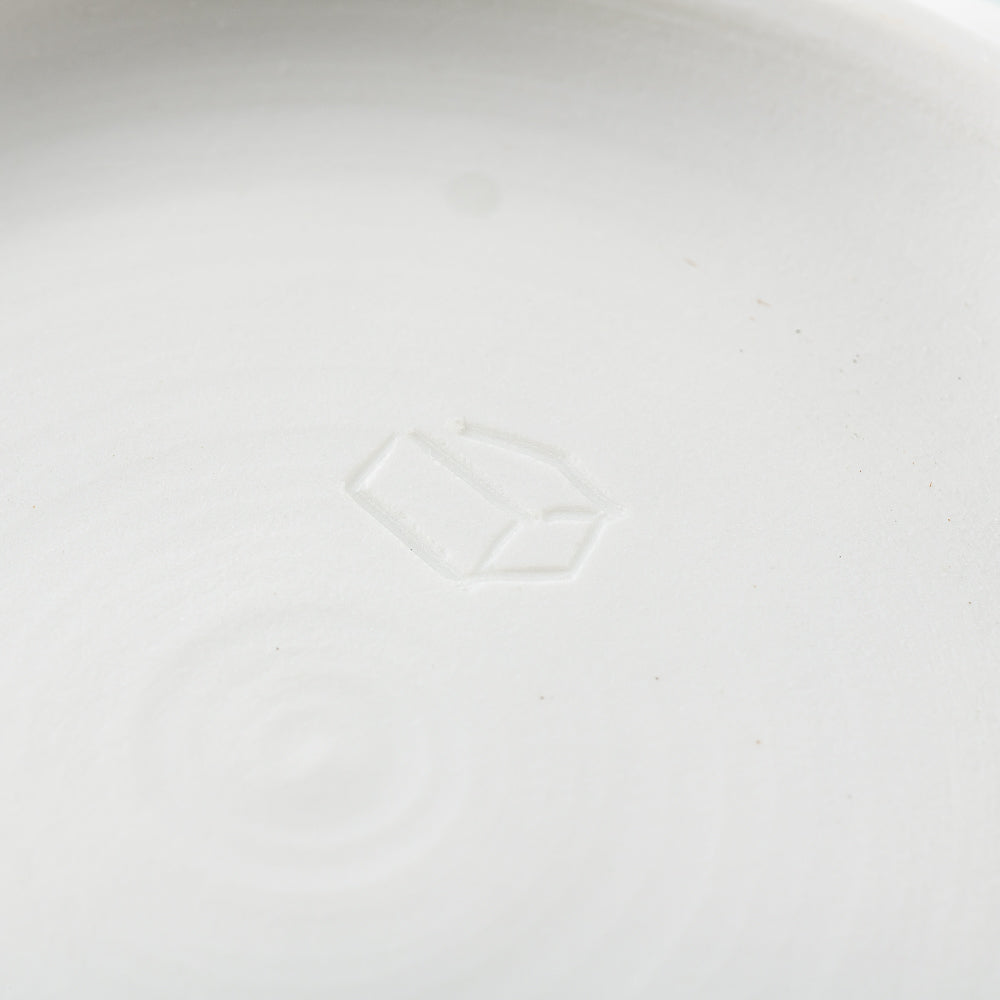 作家 西隆行 花紋皿 流釉深緑 作家 西隆行 陶磁器作家もの