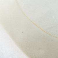 作家 柴田礼美 しずく皿-鳥/白 作家 柴田礼美 陶磁器作家もの